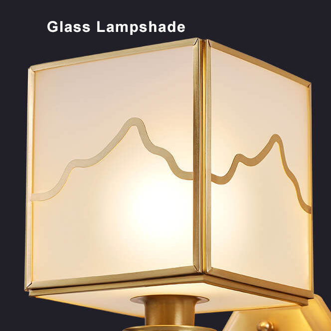 CubeGlow - Kubusvormige wandlamp met Chinese invloeden en strak design | Stijlvolle één-licht verlichting