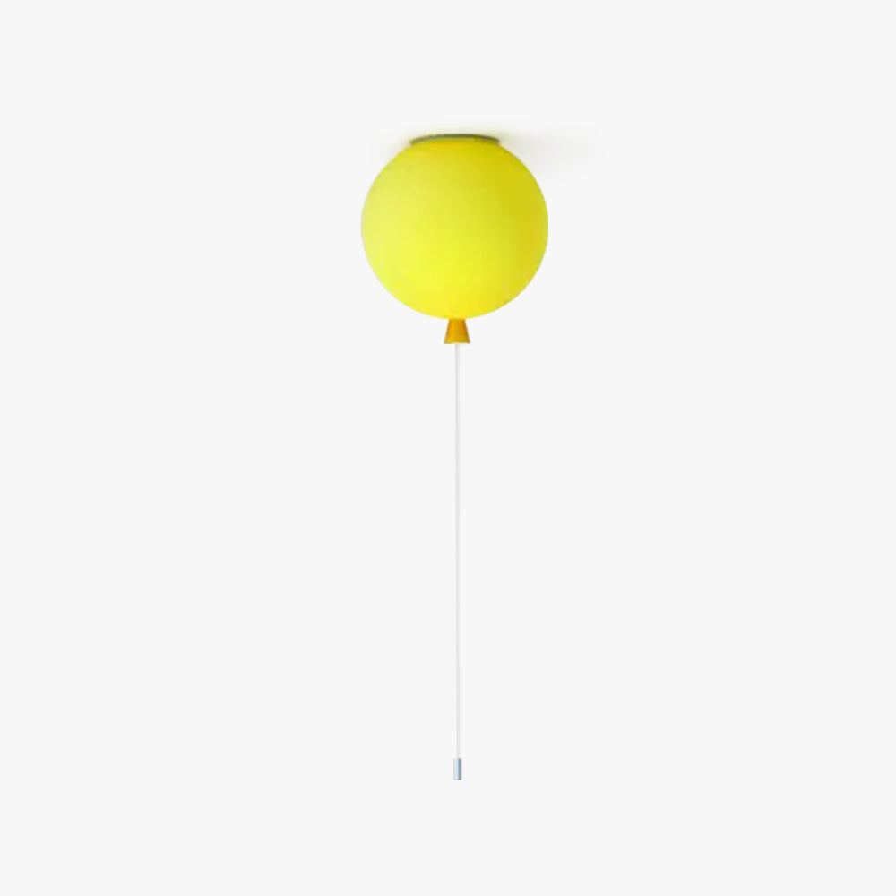 Stijlvolle Ballonvormige LED Plafondlamp - Moderne Design Verlichting voor Sfeervol Interieur