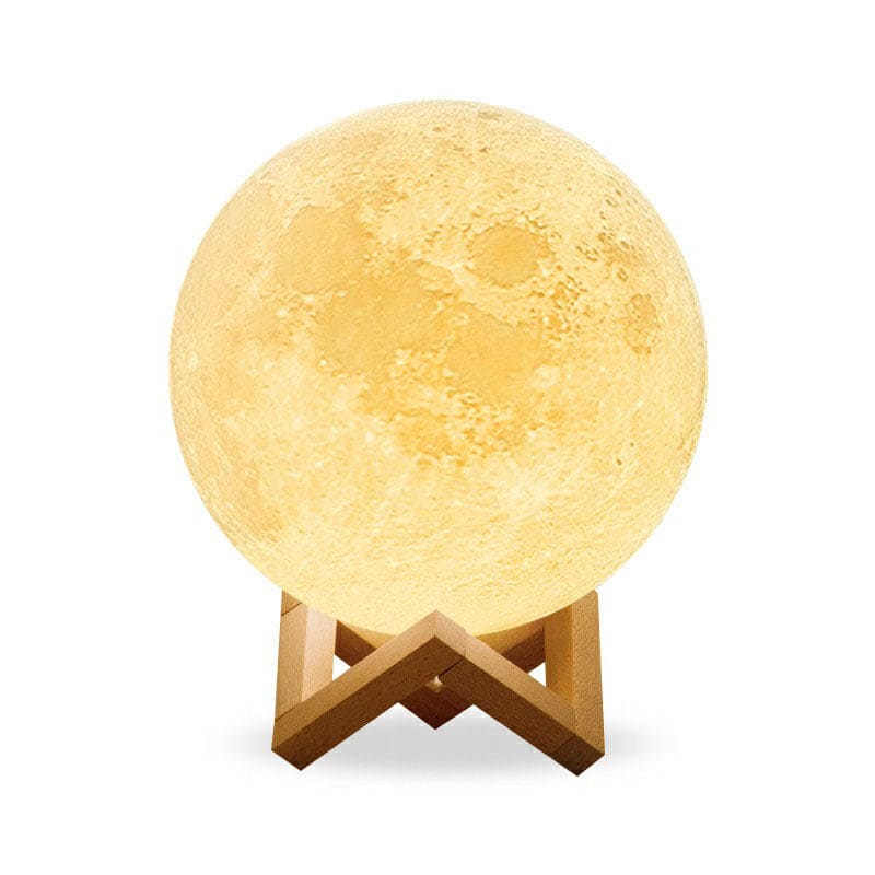 LunaGlow - Kunststof Maanbol Tafellamp | Sfeervolle Verlichting voor Elk Interieur