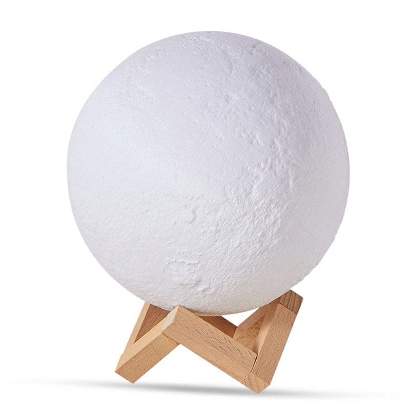 LunaGlow - Kunststof Maanbol Tafellamp | Sfeervolle Verlichting voor Elk Interieur