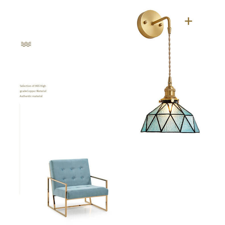 AquaLux - Wandlamp met waterrippleglas en uniek koepelontwerp