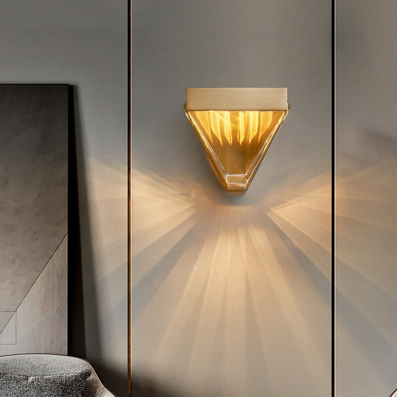 GeoLux - Stijlvolle LED-wandlamp met eigentijds geometrisch design