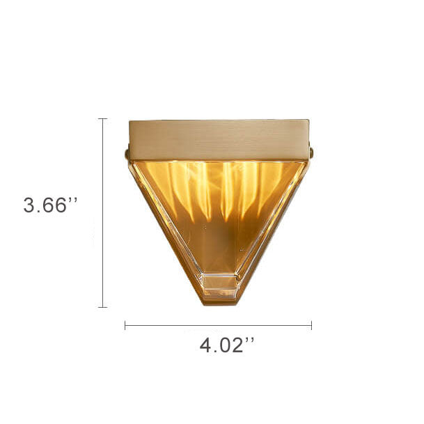 GeoLux - Stijlvolle LED-wandlamp met eigentijds geometrisch design