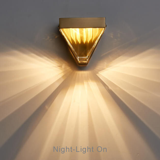 GeoLux - Stijlvolle LED-wandlamp met eigentijds geometrisch design