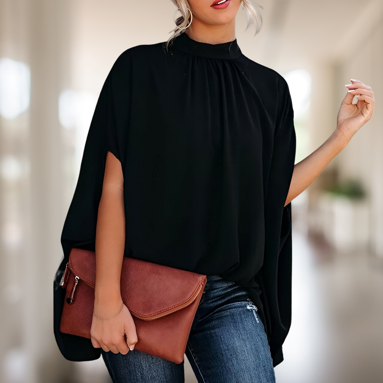 Zerina Flair Blouse voor Dames - Stijlvolle en Comfortabele Top met Elegante Pasvorm