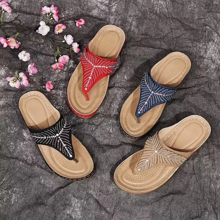 ComfortStep - Orthopedische Sandalen met Teensplit voor Dames | Verstelbare Comfortabele Zomerschoenen