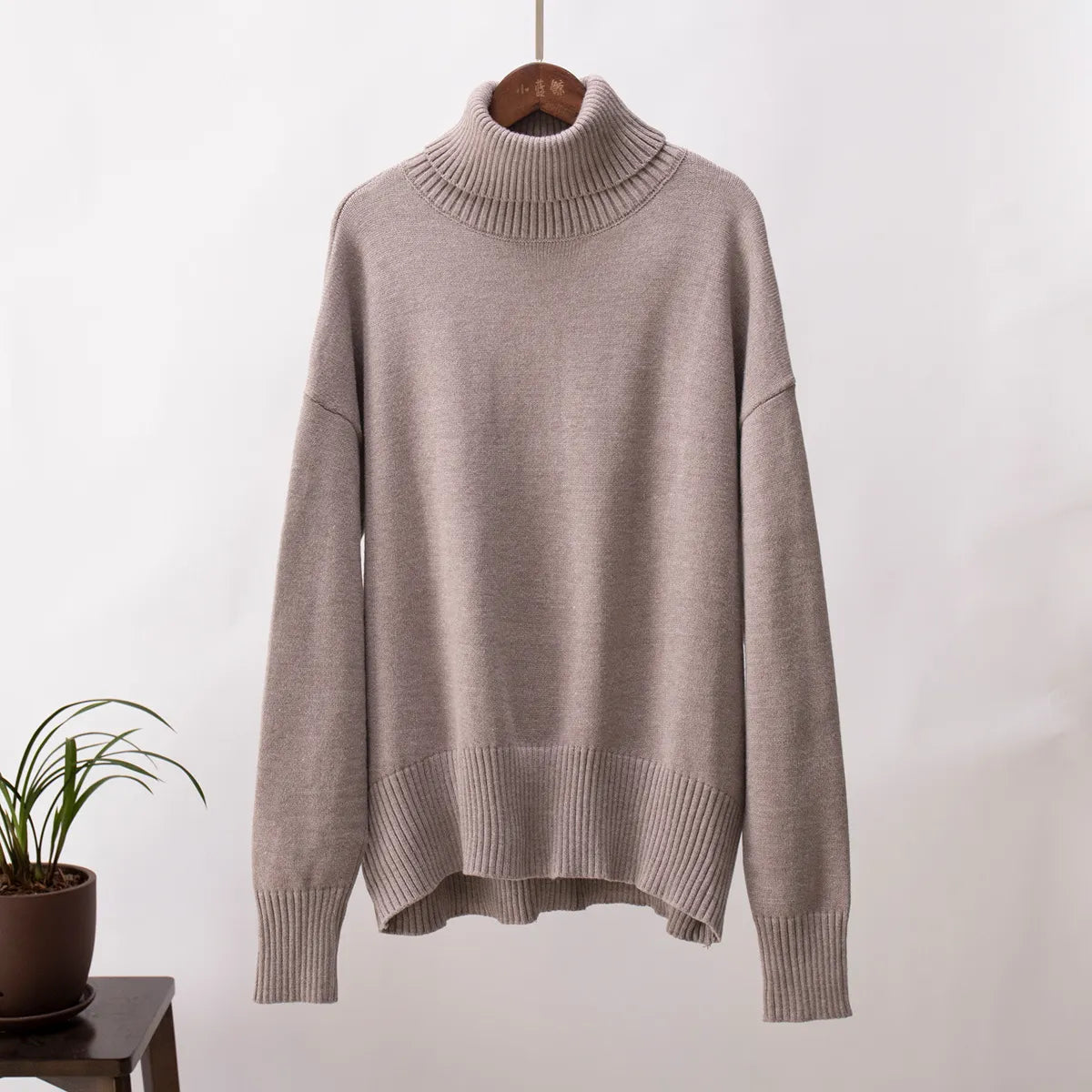 Shara Herfst Knuffel Gebreide Trui - Warm en Comfortabel voor Koude Dagen
