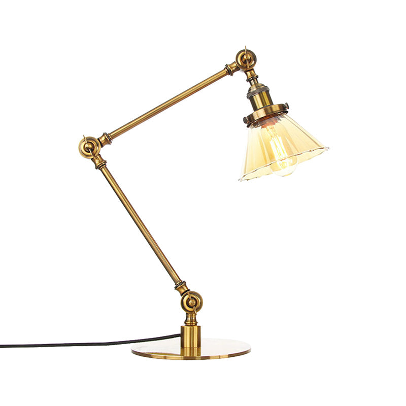 Kegele Tafellamp van Helder Glas | Elegante Verlichting voor Woonkamer en Slaapkamer