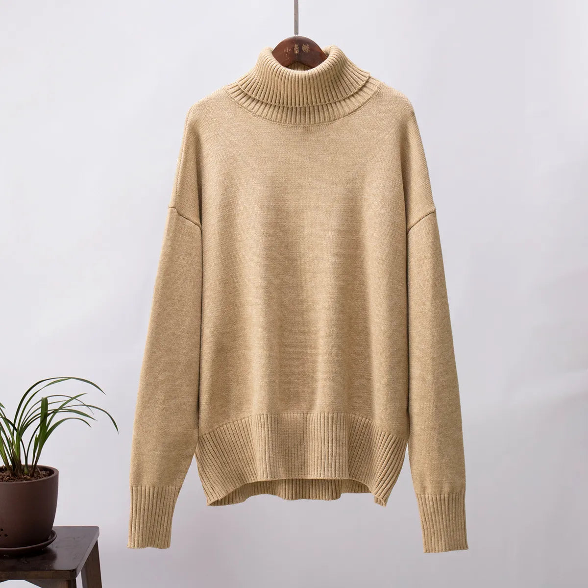 Shara Herfst Knuffel Gebreide Trui - Warm en Comfortabel voor Koude Dagen