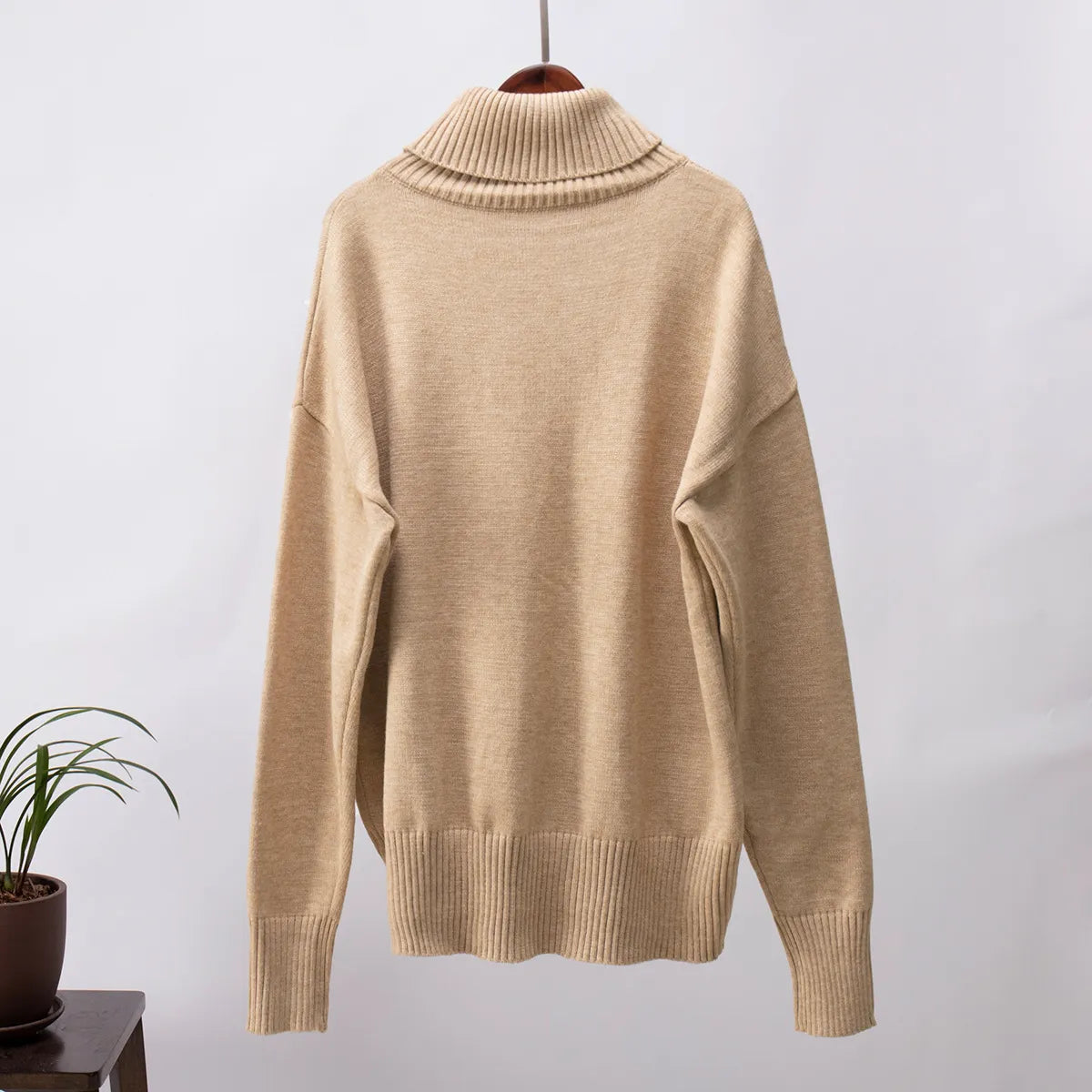 Shara Herfst Knuffel Gebreide Trui - Warm en Comfortabel voor Koude Dagen