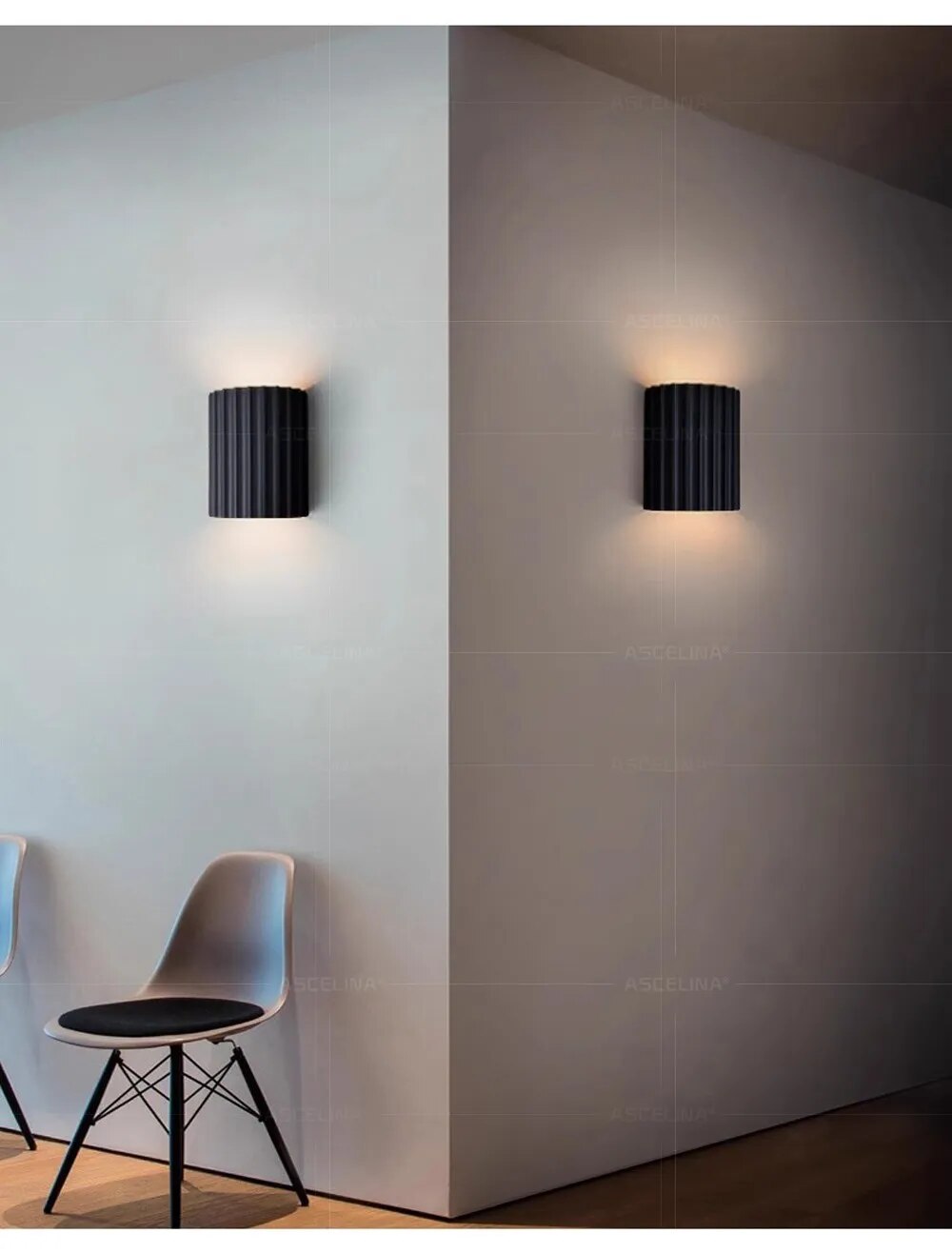 GlowArti - Moderne Wandlamp van Hars voor Stijlvolle Verlichting