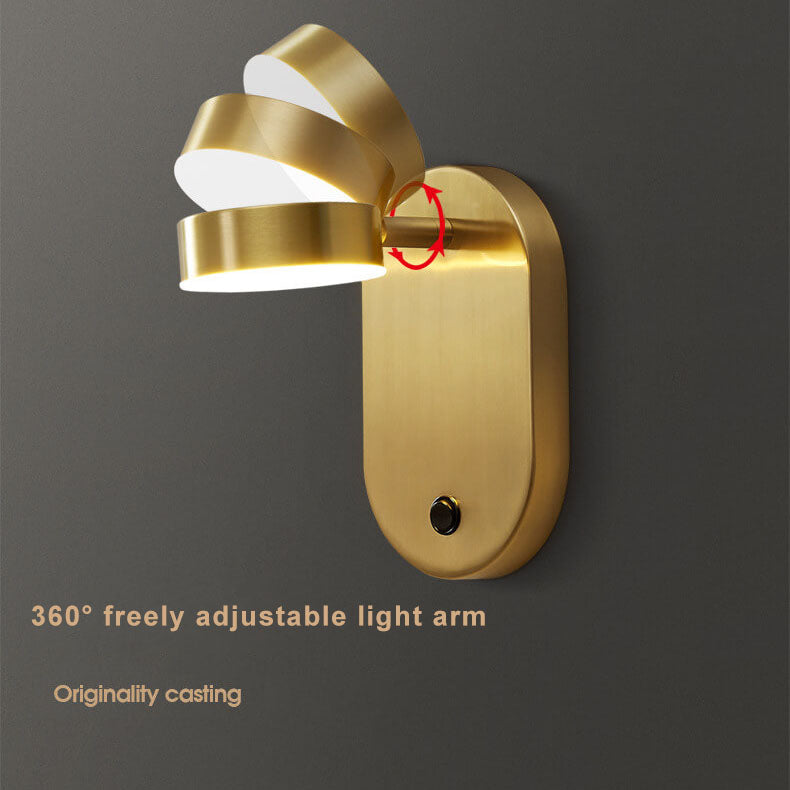 CopperLux - Moderne wandlamp met cilindervormig koperdesign | Stijlvolle verlichting voor elk interieur