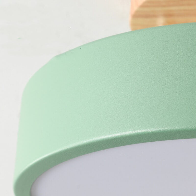 ScandiLuxe Ronde LED Half-Inbouw Plafondlamp - Modern Design en Energiezuinige Verlichting