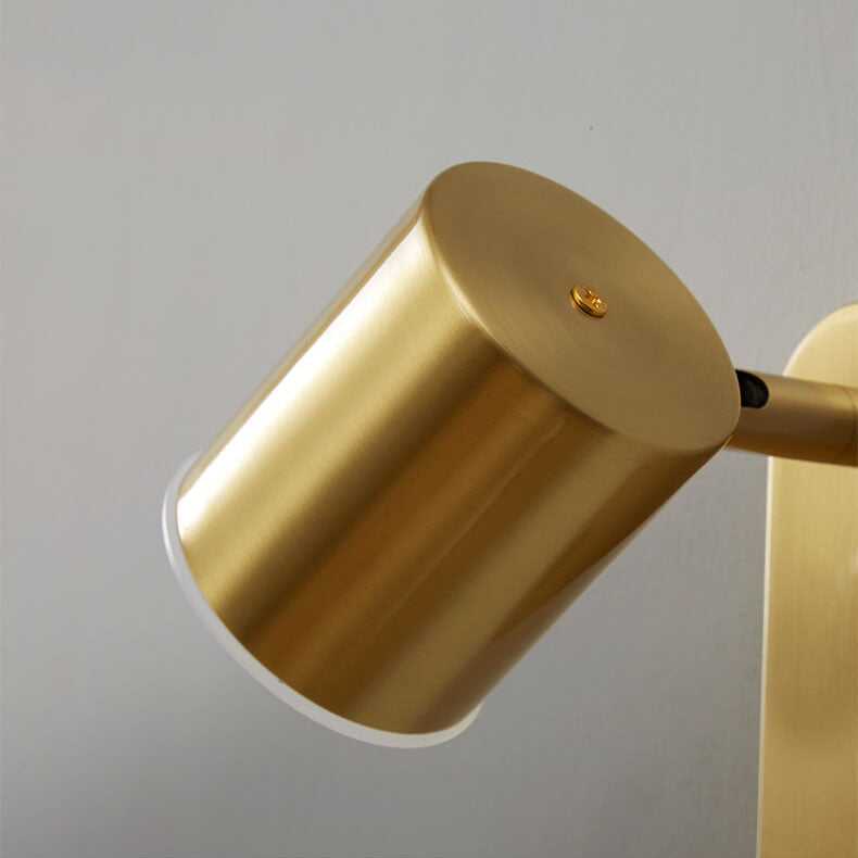 CopperLux - Moderne wandlamp met cilindervormig koperdesign | Stijlvolle verlichting voor elk interieur