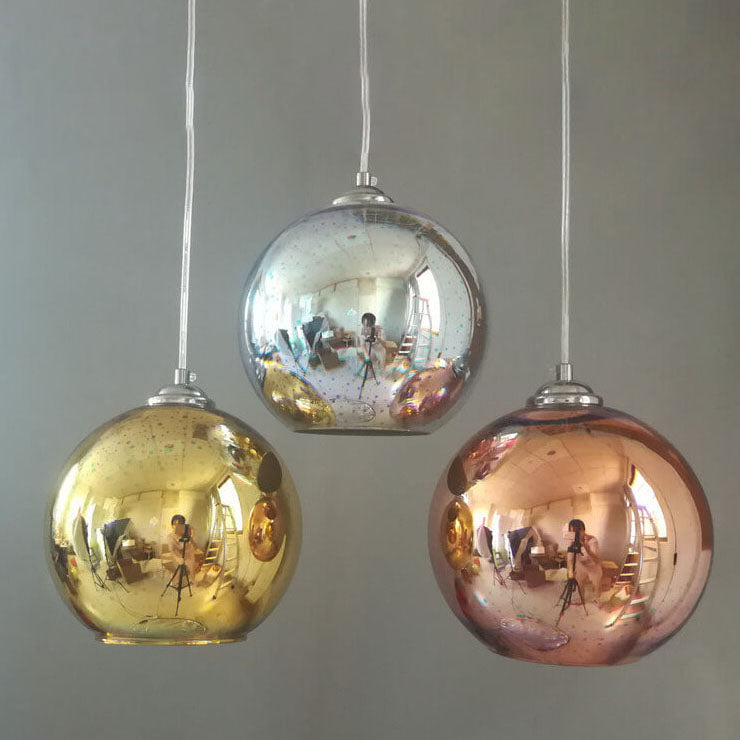 LichtSpectra - Moderne 3D Kleurrijke Vuurwerk Glas Hanglamp met 1 Lichtpunt