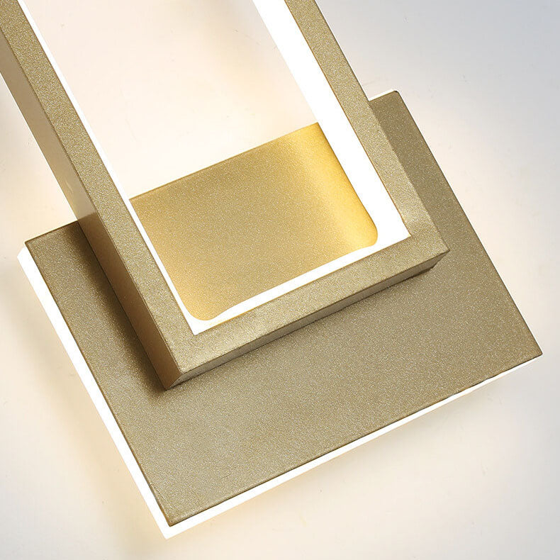 DazzleLux - LED-wandlamp met gouden afwerking en strak design | Luxe en moderne verlichting