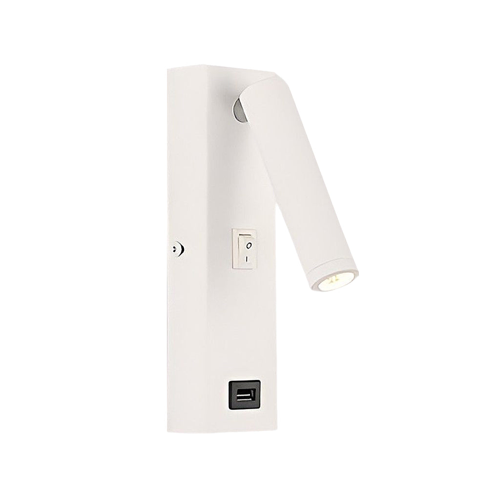 FlexiLicht - Aanpasbare LED Wandlamp met Schakelaar en USB Oplaadfunctie | Modern en Praktisch Design
