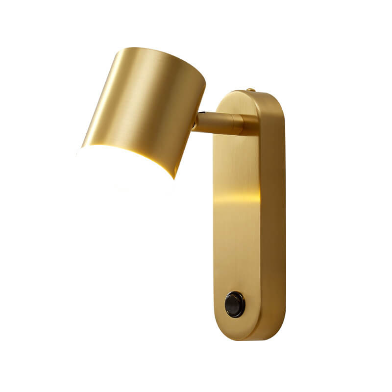 CopperLux - Moderne wandlamp met cilindervormig koperdesign | Stijlvolle verlichting voor elk interieur
