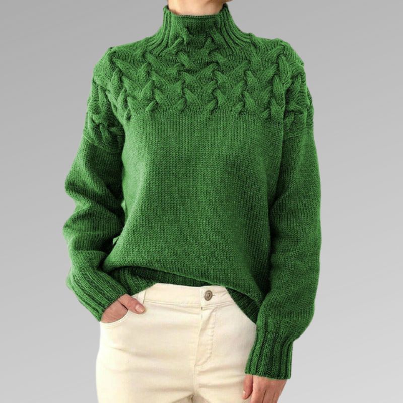 CharlizeWarm - Elegante en Warme Dames Coltrui - Stijl en Comfort