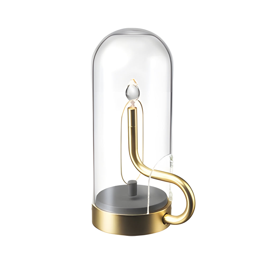 NordGlow - Oplaadbare Draadloze Tafellamp met Geïntegreerde LED-verlichting en Ingebouwde Batterij | Moderne Verlichting voor Elke Ruimte