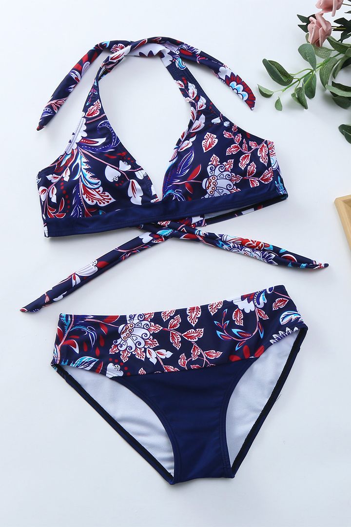 Alyssa - Bloemenprint Bikini Set voor Dames | Stijlvolle en Comfortabele Zwemkleding