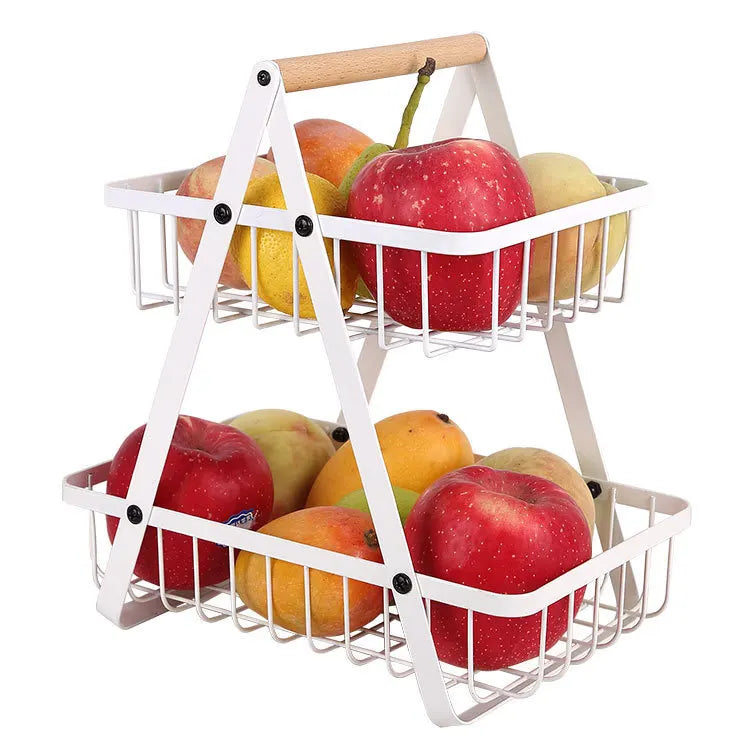 FreshTier - 3-laags Fruitopslag | Stijlvolle Opslag voor Groenten en Fruit