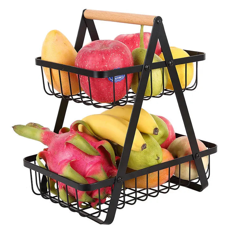 FreshTier - 3-laags Fruitopslag | Stijlvolle Opslag voor Groenten en Fruit