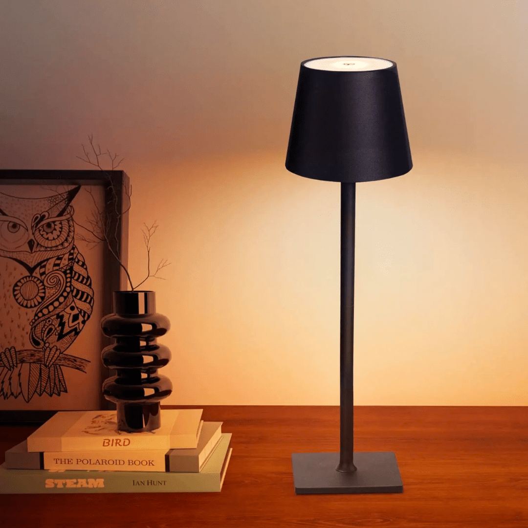 LuxeLicht - Draadloze Luxe Tafellamp | Stijlvolle LED-verlichting voor elk interieur