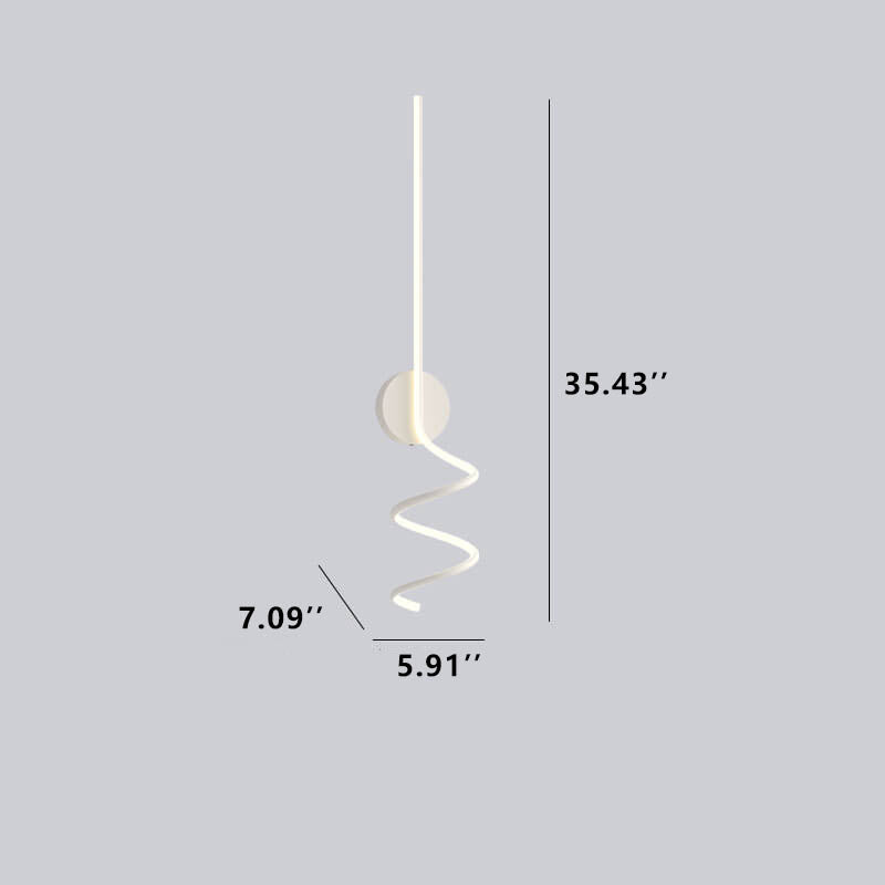 ArcLine - Minimalistische LED-wandlamp met creatief boogdesign