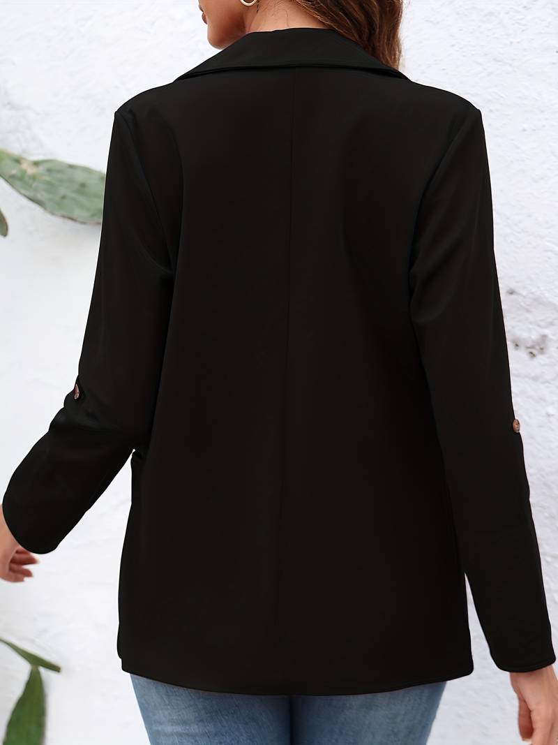 Elena – Casual Blazer met Open Voorzijde voor Dames | Stijlvol en Comfortabel