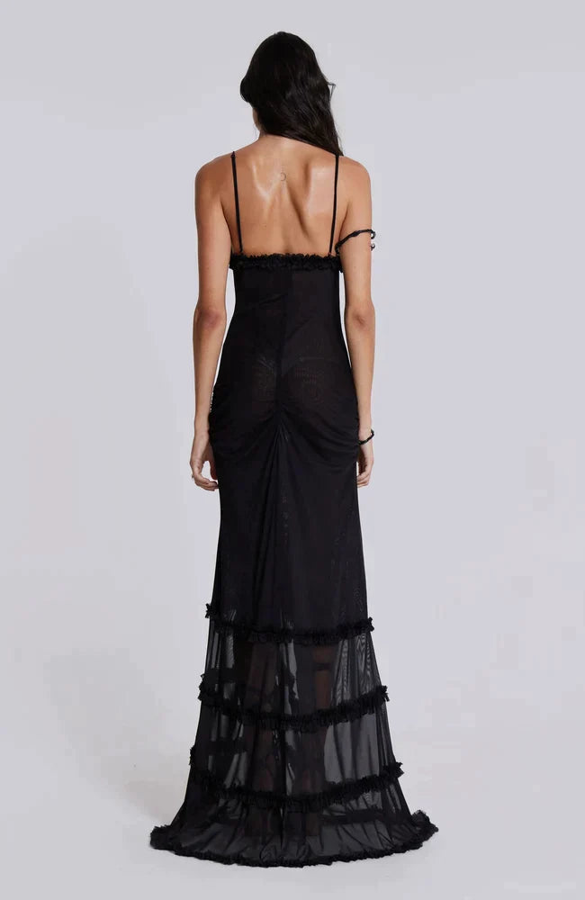 Ella - Stijlvolle Camisole Jurk met Uitsnijdingen voor Dames - Perfect voor Zomerse Dagen