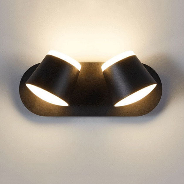 NordLight - Draaibare LED-Wandlamp met Cilinderscherm | Verkrijgbaar met 1, 2 of 3 Vlammen