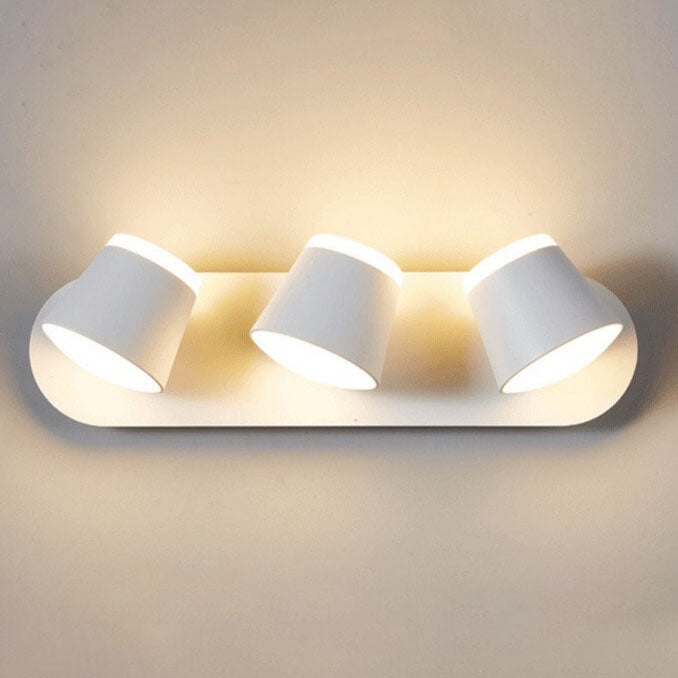 NordLight - Draaibare LED-Wandlamp met Cilinderscherm | Verkrijgbaar met 1, 2 of 3 Vlammen