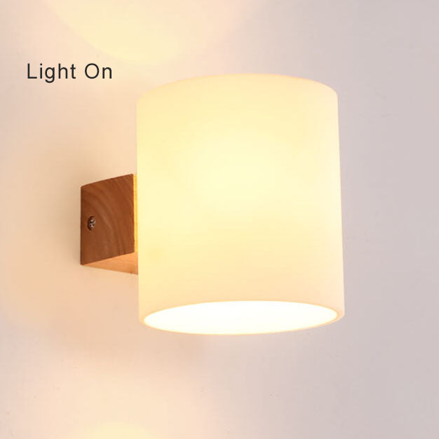 CylinGlow - Stijlvolle wandlamp met cilindervormig design en één lichtbron