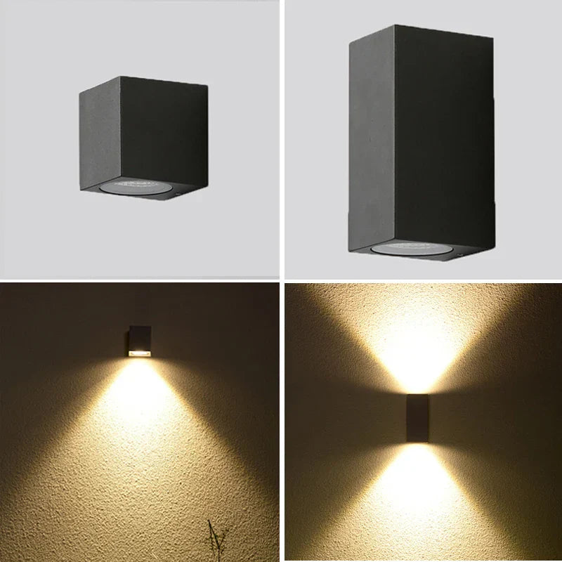 BrightAura - Buitenverlichting LED-Muurmontage | Energiezuinige Verlichting