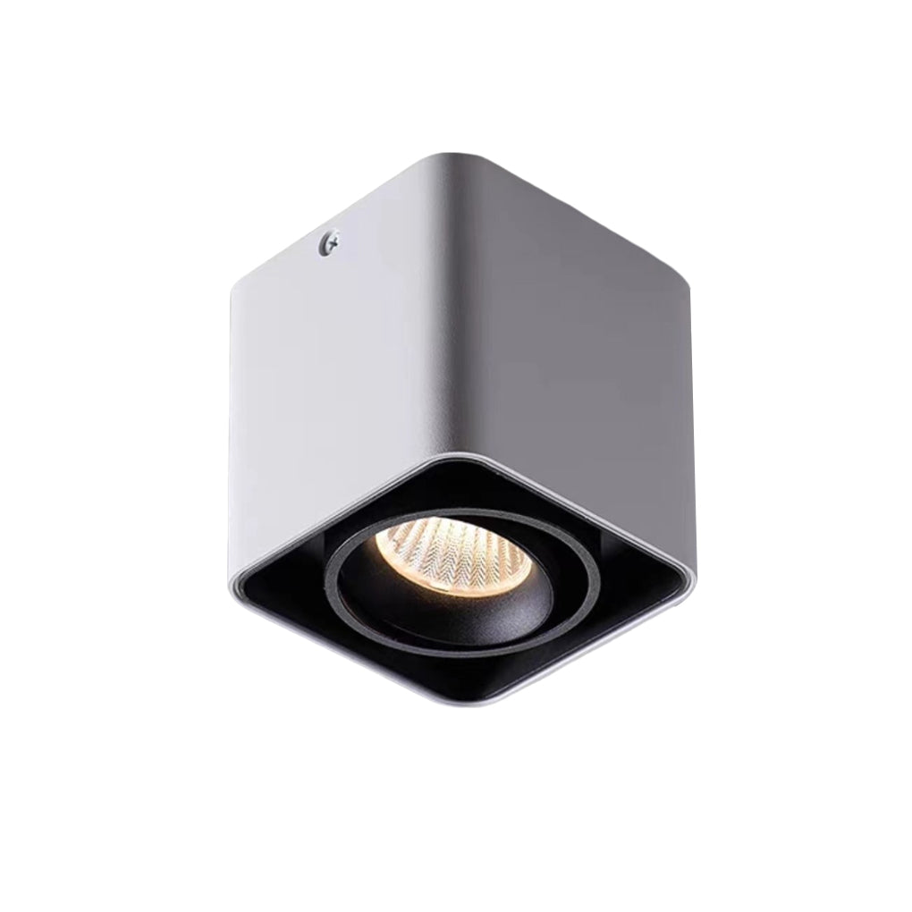 SquareBeam - Vierkante Verstelbare Plafondlamp met Dimbare LED Verlichting in Drie Stappen