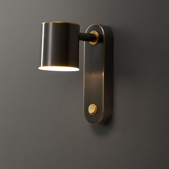 CopperLux - Moderne wandlamp met cilindervormig koperdesign | Stijlvolle verlichting voor elk interieur