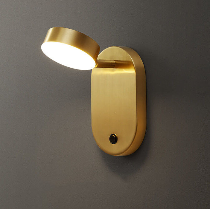 CopperLux - Moderne wandlamp met cilindervormig koperdesign | Stijlvolle verlichting voor elk interieur