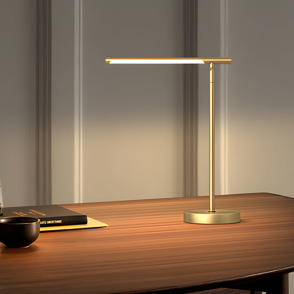 BrassLine - Verstelbare Messing LED Bureaulamp | Moderne en Flexibele Verlichting voor Werkruimtes