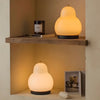 PearGlow - Draagbare Glazen Peer USB Dimbare LED Tafellamp met Touch Schakelaar | Moderne Verlichting voor Elk Interieur