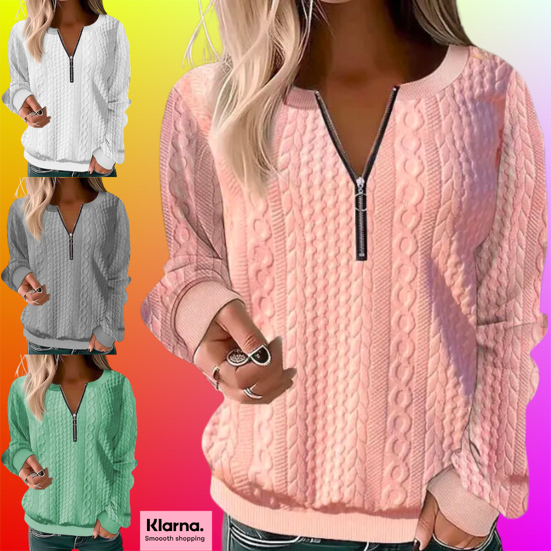 AnikaStyle - Verfijnde Dames Trui voor Elke Dag - Comfort en Elegantie