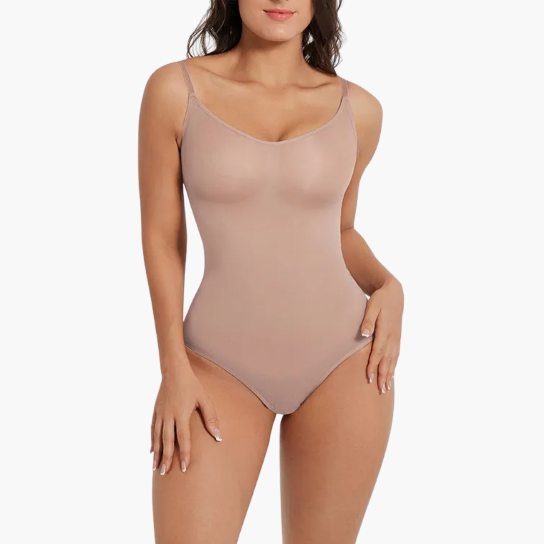 ShapeFit Bodysuit | Naadloze Body met Dubbele Buikcontrole en Borstlifting