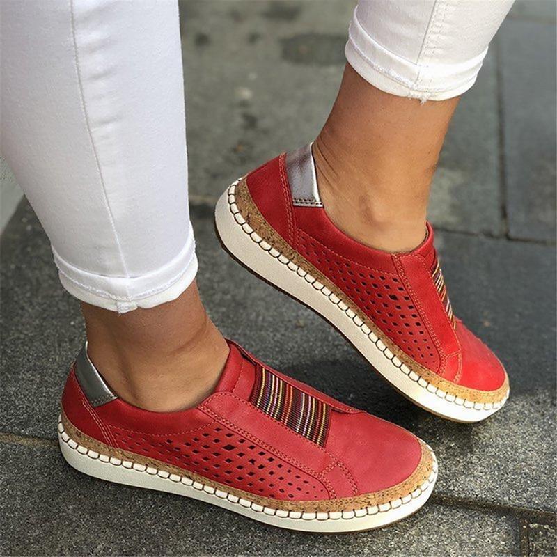 FlexiFit - Elastische Slip-On Sneakers voor Dames