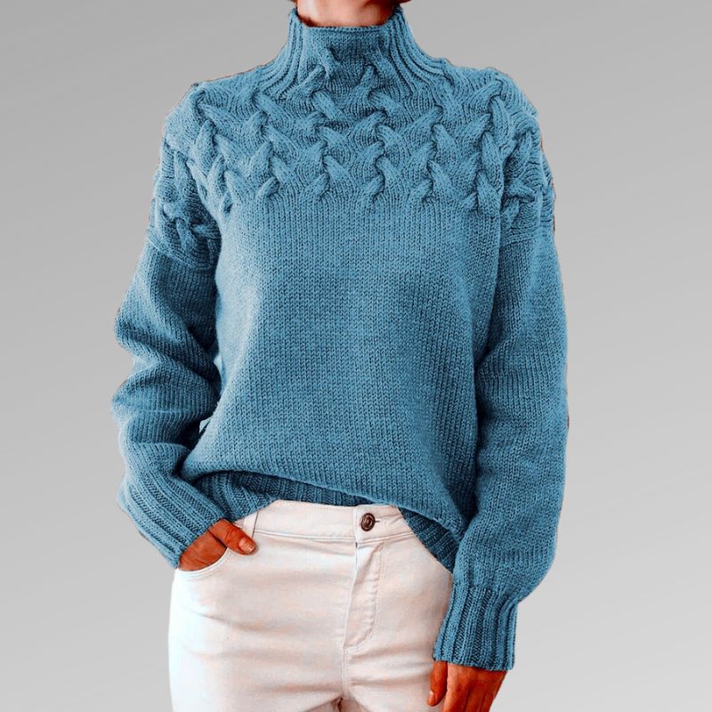 CharlizeWarm - Elegante en Warme Dames Coltrui - Stijl en Comfort