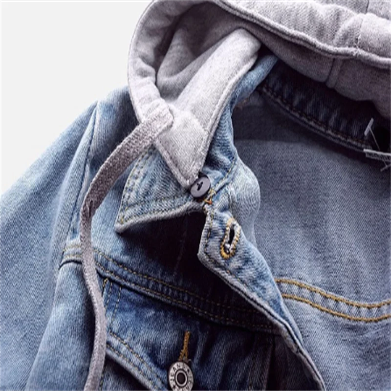 Eva - Denim Jas met Capuchon voor Dames