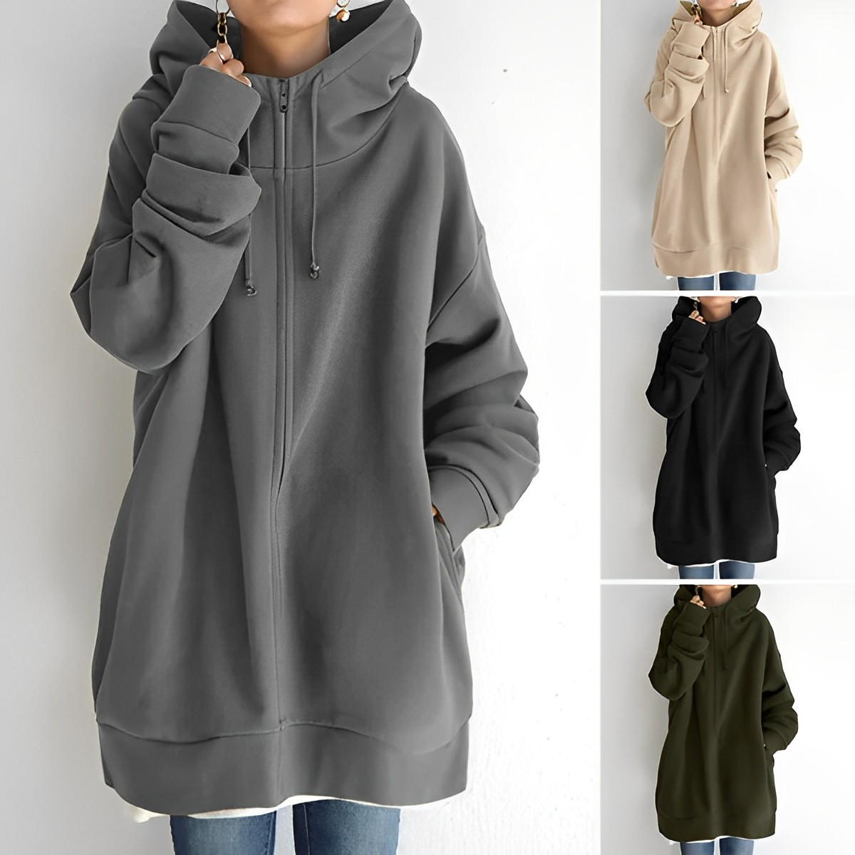 Carmel Dames Comfort Hoodie - Vertrouwen en Stijl voor Elke Dag