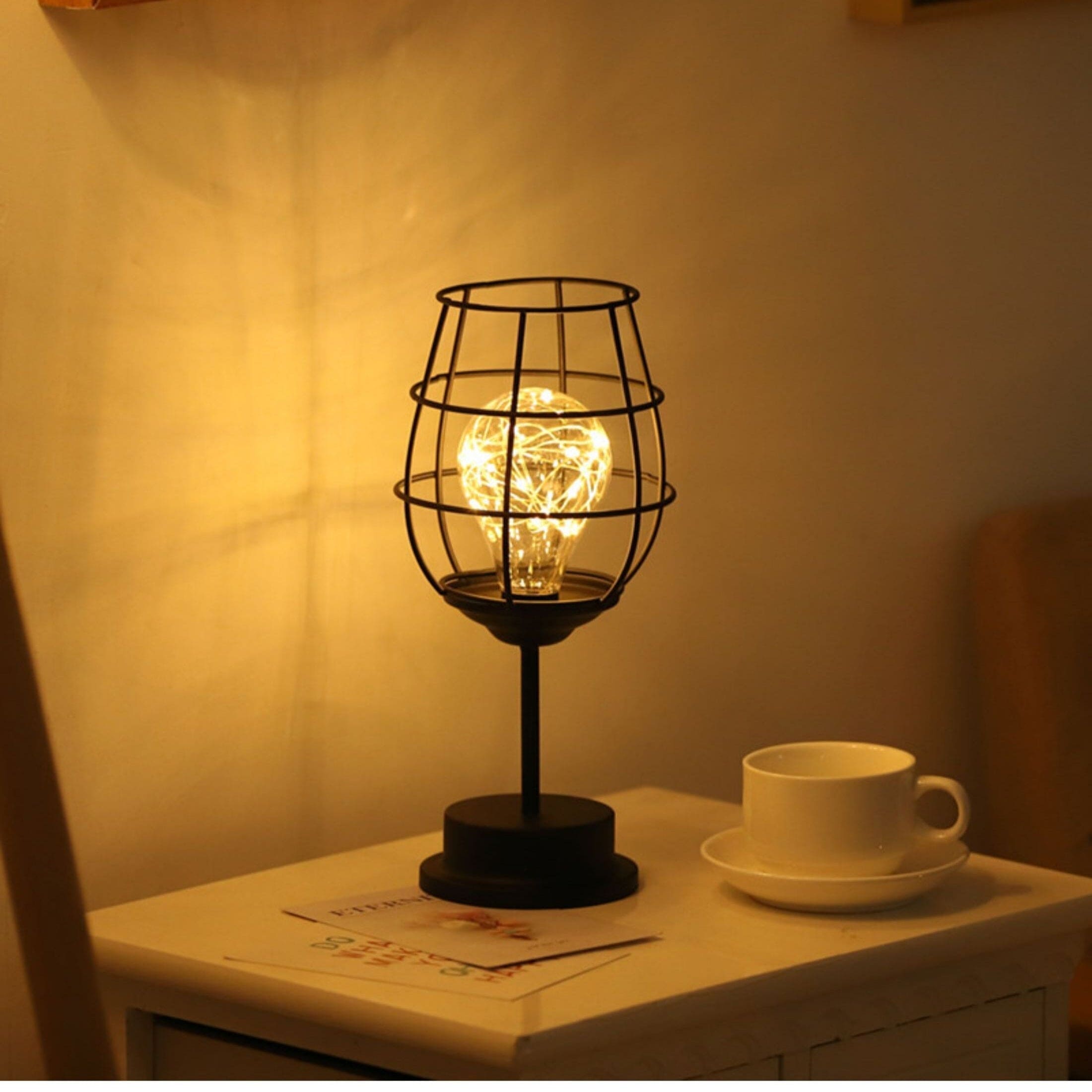 NoirLuxe - Eva Luxe Noir Tafellamp | Moderne Tafellamp voor Stijlvolle Verlichting