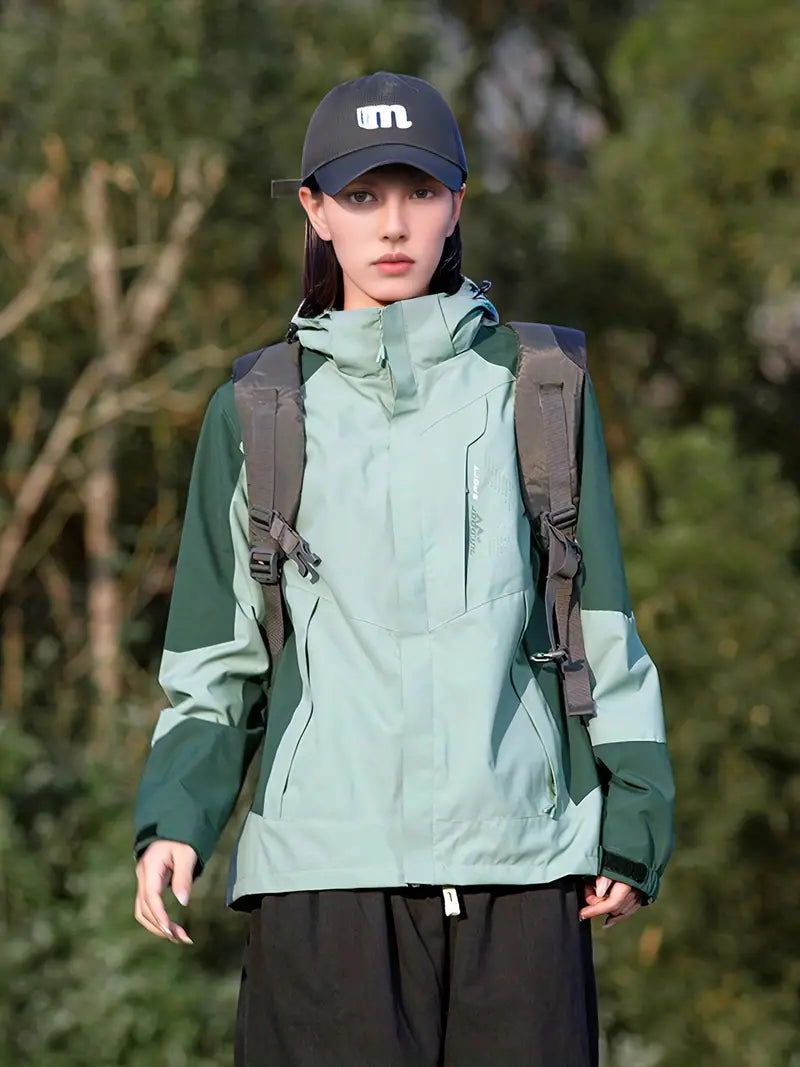Danika - Dames Colorblock Outdoor Jas | Stijlvolle en Functionele Buitenjas