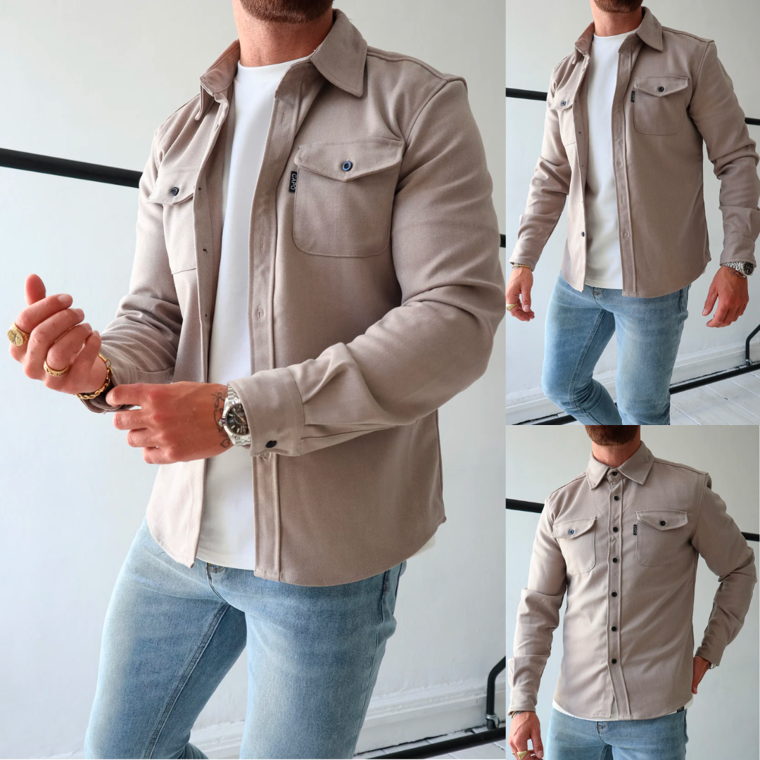 MacLean Premium Jasje met Knoopsluiting voor Heren | Stijlvolle en Comfortabele Jas