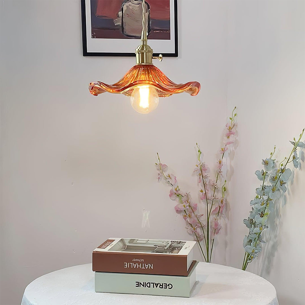 FloraHibiscus Stijlvolle Hanglamp - Hibiscusbloem Designlamp voor Elegant Interieur